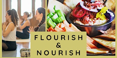 NOW SOLD OUT Flourish & Nourish- yoga and lunch primary image