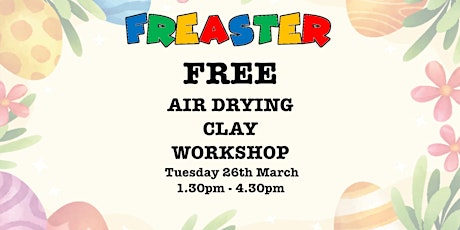 Air Drying Clay Workshop - Part of the Freaster series primary image