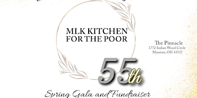 MLK KITCHEN FOR THE POOR 55th Spring Gala and Fundraiser primary image