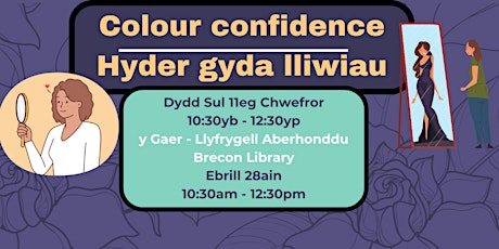 Hyder Gyda Lliwiau / Colour Confidence