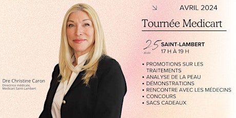 Tournée Medicart - Saint-Lambert