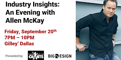 Industry Insights: An Evening with Allan McKay primary image