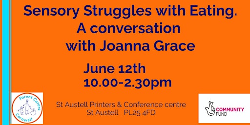 Sensory Struggles with Eating with Joanna Grace primary image