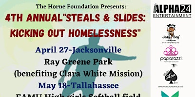 Primaire afbeelding van 4th Annual "Steals & Slides: Kicking Out Homelessness" kickball tournament