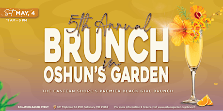 2024 Brunch in Oshun's Garden