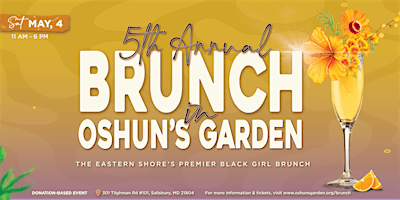 Image principale de 2024 Brunch in Oshun's Garden