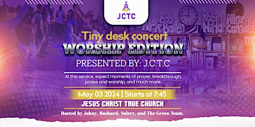 Imagem principal do evento Tiny Desk Concert: Worship Edition.
