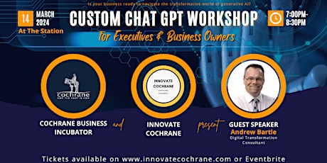 Image principale de Custom Chat GPT Workshop for Executives & Business Owners