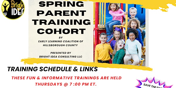 Spring Parent Training Series