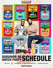 Brice And Wen Present: The Survivor 46 Finale NYC primary image