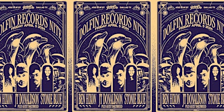 Image principale de Dolfin Records Nite ft. Ben Hixon, JT Donaldson & Stonie Blue at It'll Do