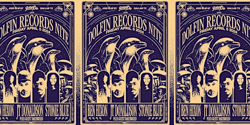 Imagen principal de Dolfin Records Nite ft. Ben Hixon, JT Donaldson & Stonie Blue at It'll Do