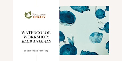 Spring Watercolor Workshop: Blob Animals primary image