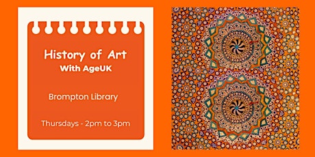 Image principale de History of Art with AgeUK at Brompton Library