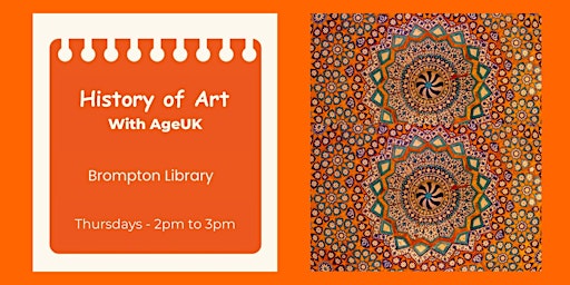 Imagem principal do evento History of Art with AgeUK at Brompton Library