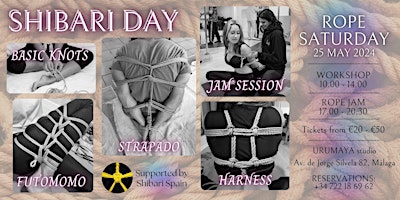 Shibari Rope Experience Day in Malaga City primary image