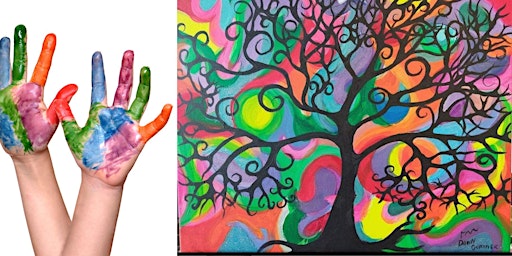 Imagen principal de Kids Spring Break Neurographic Tree of Life (ages 5 and up)