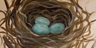 Primaire afbeelding van Spring Nest Painting | Brenda Dwyer, instructor