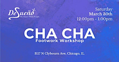Imagem principal do evento ChaCha Footwork Workshop