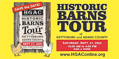 HGAC Historic Barns Tour of Gettysburg and Adams County primary image