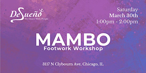 Mambo Intermediate Footwork Workshop primary image