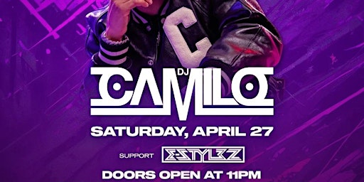 DJ Camilo @ Harrahs Pool AC April 27 primary image