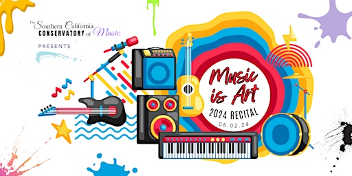 Imagem principal do evento Music Is Art: Recital 2024
