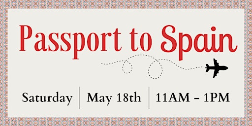 Imagem principal do evento Passport to Spain