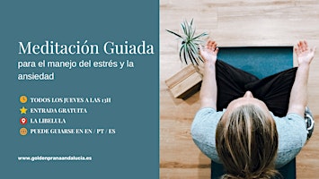 Hauptbild für Meditación Guiada para el manejo del estrés y la ansiedad