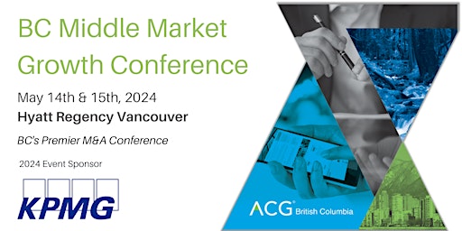 Primaire afbeelding van BC Middle Market Growth Conference 2024