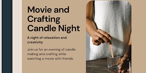 Movie and Candle Making Date Night primary image