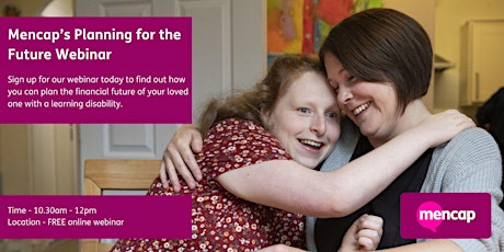 Mencap's online Planning for the Future seminar