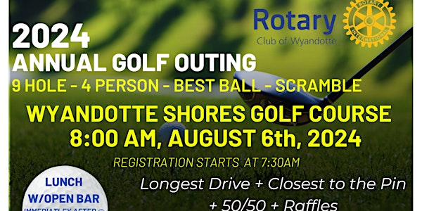 2024 Wyandotte Rotary Golf Outing