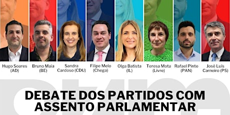 Imagem principal de Debate dos Partidos com Assento  Parlamentar