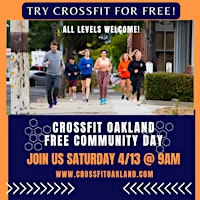 Imagem principal do evento FREE Community Workout for All at CrossFit Oakland