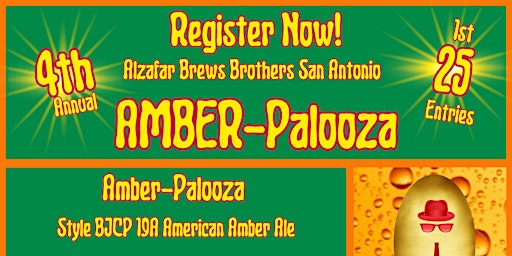 Immagine principale di 2024 Alzafar Shrine Brews Brothers Amber-Palooza 