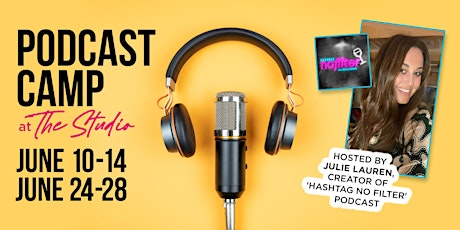 Podcaster Camp for Kids at The Studio at Mizner Park! (Week 2)