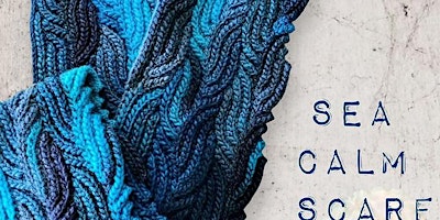 Image principale de Crochet Sea Calm  Scarf - Intermediate level.