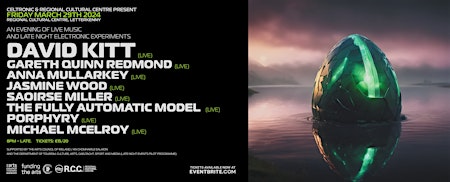 Immagine principale di Celtronic 2024: David Kitt, Gareth Quinn Redmond, Anna Mullarkey & more 