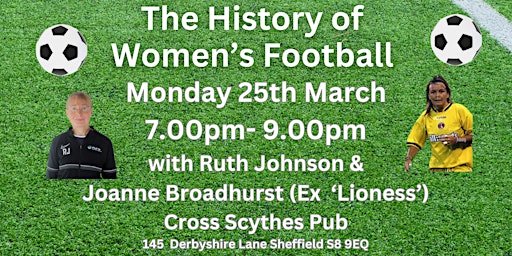 The History of Women's Football with Ruth Johnson primary image