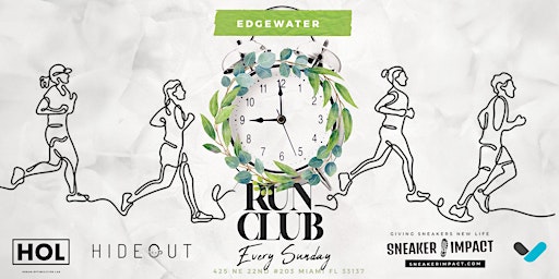 Imagem principal do evento Edgewater Run Club by Team Vinchay