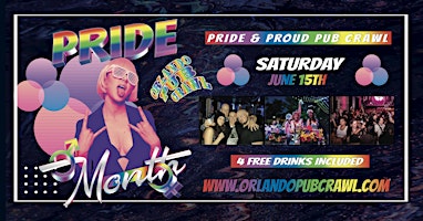 Imagem principal do evento Pride and Proud Pub Crawl