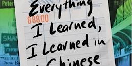 Everything I Learned, I Learned in a Chinese Restaurant - Pépin Lecture