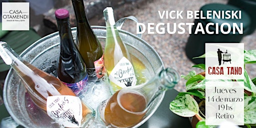 Hauptbild für Degustación Bodega Casa Tano con Vick Beleniski