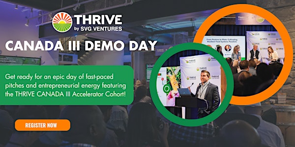 THRIVE CANADA III Accelerator Pitch Day