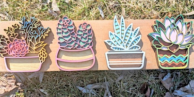 Succulent painting class at The Vineyard at Hershey primary image