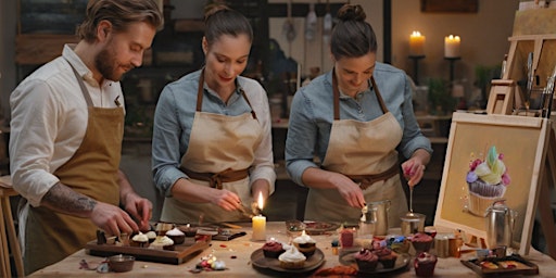 Immagine principale di Couple's Romantic Dessert Candle Making Experience 