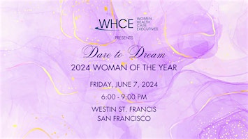 Image principale de Women Health Care Executives - Woman of the Year Gala