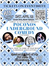 April Poconos Underground Comedy