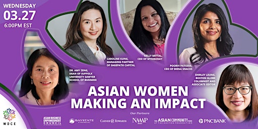 Asian Women Making an Impact primary image